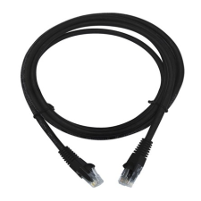 LogiLink CAT6 F/UTP Patch Cable EconLine AWG26 black 10m kábel és adapter