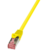LogiLink CAT6 S/FTP Patch Cable PrimeLine AWG27 PIMF LSZH yellow 10m (CQ2097S)