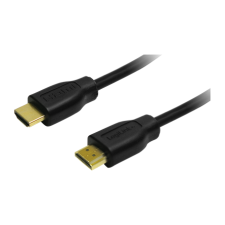 LogiLink - CH0037 HDMI Cable 1.4, 2x HDMI male, black, 2m kábel és adapter