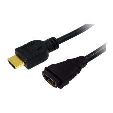 LogiLink CH0058 High Speed HDMI Ethernet kábel 5m Black kábel és adapter