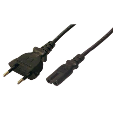 LogiLink CP092 Power cord Euro male to IEC C7 female 1,80m Black (CP092) kábel és adapter