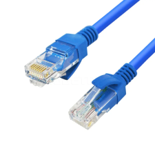 LogiLink CP2046U EconLine U/UTP CAT6 Patch kábel 1.5m Kék kábel és adapter