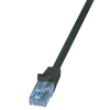 LogiLink CP3063U U/UTP CAT6a Patch kábel 3m - Fekete