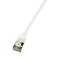 LogiLink CQ9021S hálózati kábel Fehér 0,5 M Cat6a S/UTP (STP) kábel és adapter