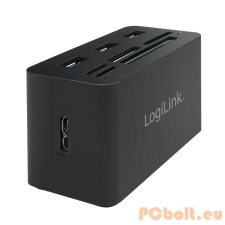 LogiLink CR0042 USB 3.0 Hub with All-in-One Card Reader (CR0042) bankkártya olvasó