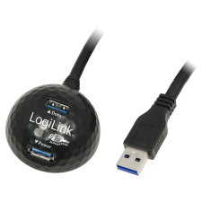 LogiLink CU0035 Extension Cable USB 3.0 with Docking Station (CU0035) kábel és adapter