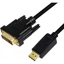 LogiLink DisplayPort 1.2/1.2a DVI-D Átalakító Fekete 2m CV0131 kábel és adapter