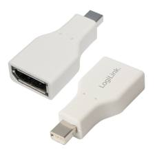 LogiLink DisplayPort adapter mDP/M-DP/F 1080p fehér (CV0039) kábel és adapter