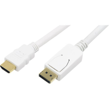 LogiLink - Displayport -> HDMI M/M video jelkábel 2m - CV0055 kábel és adapter