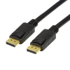 LogiLink DisplayPort kábel, DP/M-DP/M, 8K/60 Hz, fekete, 3 m