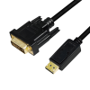 LogiLink - DisplayPort to DVI cable; black; 2m