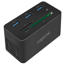 LogiLink Dockingstation USB 3.2 (G1)  HDMI,10-Port,PD4,schw. (UA0370) laptop kellék