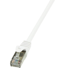 LogiLink EconLine F/UTP patch kábel CAT6 0.5m fehér (CP2021S) kábel és adapter