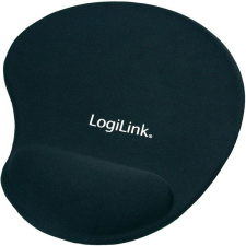 LogiLink egérpad, géles csuklótámasszal, fekete egérpad