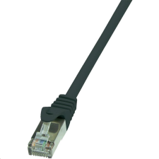 LogiLink F/UTP patch kábel Cat.5e 7.5m fekete  (CP1083S) (CP1083S) kábel és adapter