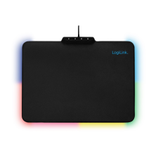 LogiLink Gamer egérpad RGB LED-del asztali számítógép kellék
