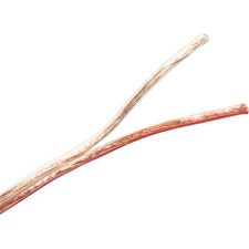 LogiLink hangszóró beépítő kábel, 2x 1,5 mm2 átlátszó 10m (CA1079) (CA1079) kábel és adapter