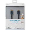 LogiLink HDMI 2.0 PREMIUM Cable, 28AWG, A-A , 3, 0m, black (CHB005)