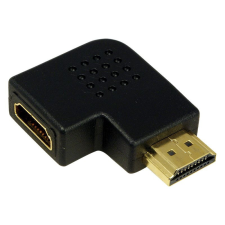 LogiLink HDMI 90° flat angle Adapter Black kábel és adapter