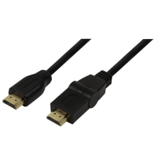  Logilink HDMI cable A/M to A/M 180° rotatable 4K/24 Hz 1,8m Black kábel és adapter