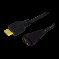 LogiLink HDMI High Speed with Ethernet 3m kábel és adapter