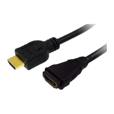 LogiLink HDMI High Speed with Ethernet 3m kábel és adapter