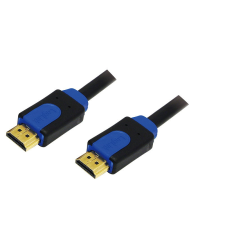 LogiLink HDMI-kábel, A/M-A/M, 4K/30 Hz, 3 m kábel és adapter
