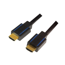 LogiLink HDMI-kábel, A/M-A/M, 4K/60 Hz, 3 m kábel és adapter