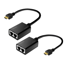 LogiLink HDMI vezeték nélküli bővítőkészlet (TX+RX), akár 15 m-ig (HD0021) (HD0021) kábel és adapter
