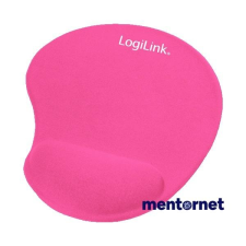LogiLink ID0027P zselés csuklótámaszos pink egérpad asztali számítógép kellék