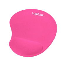 LogiLink ID0027P zselés csuklótámaszos rózsaszín egérpad asztali számítógép kellék
