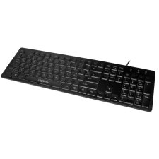 LogiLink ID0138 RGB vezetékes billentyűzet Német fekete billentyűzet