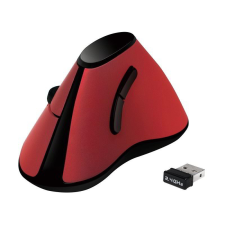 LogiLink ID0159 Wireless Vertikális Egér - Piros egér