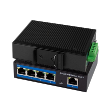 LogiLink Industrial 5 portos Gigabit Ethernet PoE switch (NS202P) (NS202P) hub és switch