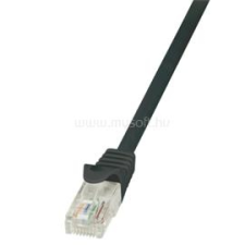 LogiLink KAB CP1033U Cat5e UTP patch kábel - Fekete - 1m (LOGILINK_CP1033U) kábel és adapter