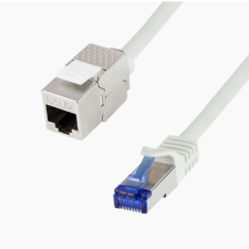 LogiLink konszolidációs patch kábel Cat.6A S/FTP szürke 20m (CC5112S) (CC5112S) kábel és adapter