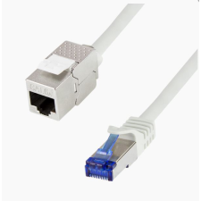 LogiLink Konszolidációs patch kábel Cat.6A S/FTP szürke 5m (CC5072S) (CC5072S) kábel és adapter