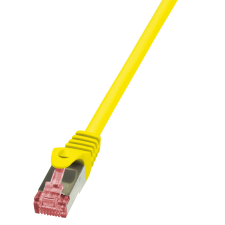 LogiLink LogiLink Patch kábel PrimeLine, Cat.6, S/FTP, sárga, 1 m kábel és adapter