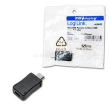 LogiLink Mini USB anya - micro USB apa adapter (LOGILINK_AU0010) kábel és adapter