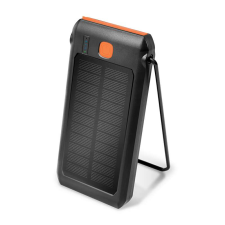 LogiLink Mobil Power Bank, LiPo, 10.000mAh, napelemes, PD 18W, fekete power bank