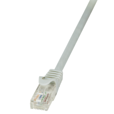 LogiLink - patch kábel, CAT 5e UTP, 10m, szürke - CP1092U kábel és adapter