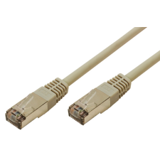 LogiLink Patch kábel Econline, Cat.6, F/UTP, szürke, 2 m kábel és adapter
