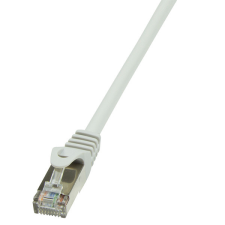 LogiLink Patch kábel Econline, Cat.6, F/UTP, szürke, 5 m kábel és adapter