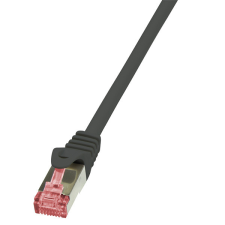  LogiLink Patch kábel PrimeLine, Cat.6, S/FTP, fekete, 5 m kábel és adapter