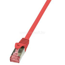 LogiLink Patch kábel PrimeLine, Cat.6, S/FTP, piros, 2 m (LOGILINK_CQ2054S) kábel és adapter