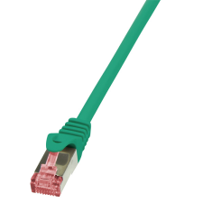 LogiLink patch kábel primeline, cat.6, s/ftp, zöld, 3 m kábel és adapter