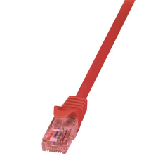 LogiLink Patch kábel PrimeLine Cat.6 U/UTP 2m piros (CQ2054U) (CQ2054U) kábel és adapter