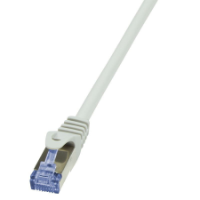 LogiLink Patch kábel PrimeLine Cat.6A S/FTP 30m szürke (CQ3122S) kábel és adapter