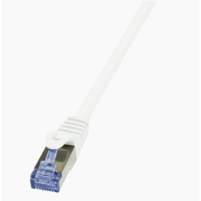 LogiLink Patch kábel PrimeLine Cat.6A S/FTP 40m fehér (CQ3131S) (CQ3131S) kábel és adapter