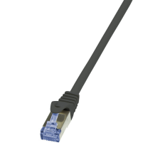 LogiLink Patch kábel PrimeLine, Cat.7 kábel, S/FTP, fekete, 30 m kábel és adapter